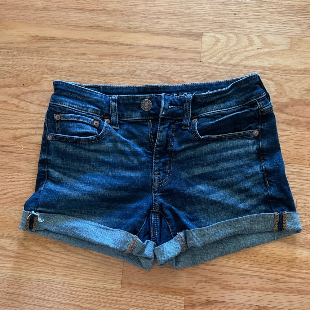 American Eagle Denim Midi Short